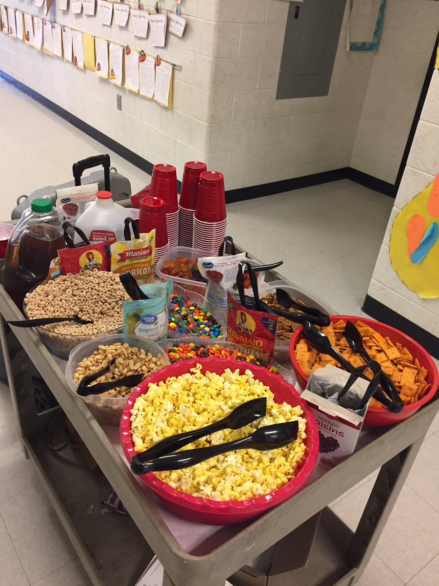 Our PTO and parent volunteers are the best!! Thank you for the Trail Mix and tea cart for Teacher Appreciation!! <a href="/ridgeviewraptor/">Ridgeview Elementary</a> <a href="/s48williams/">Stephan Williams</a> <a href="/kelleyrenee1/">Dr. Kelley Harrell</a>