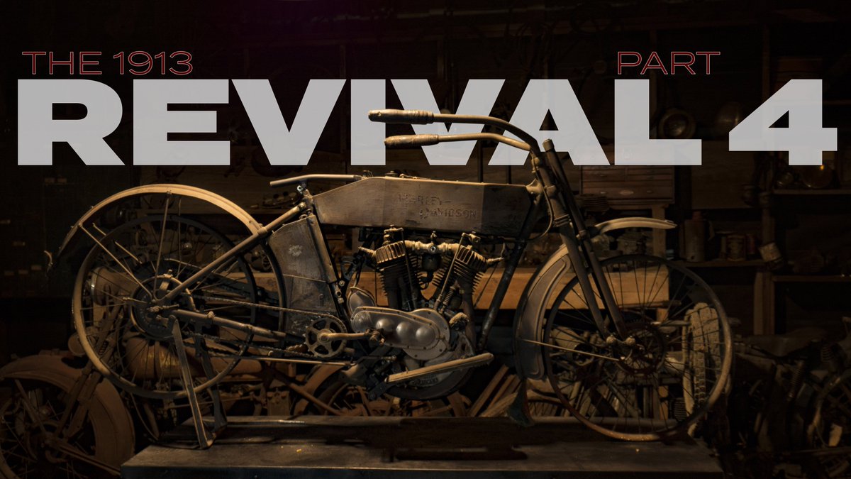 Tune in this Saturday night at 7:00pm and watch The 1913 Revival Part 4 on daleschannel.tv !This motorcycle hasn't been started in over 70 years!