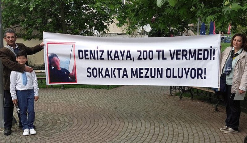 İstanbul Fatih de bir ilkokulun yönetimi; mezuniyet balosunun otelde yapılmasına karar vermiş. Veli, ben veremem çok demiş. Kutlamayı okulun önünde protesto ederek yapmışlar ki bana göre iyide yapmışlar. Ama polis gözaltına almış! Yahu parası yoksa ne yapsın? Vicdansızlar