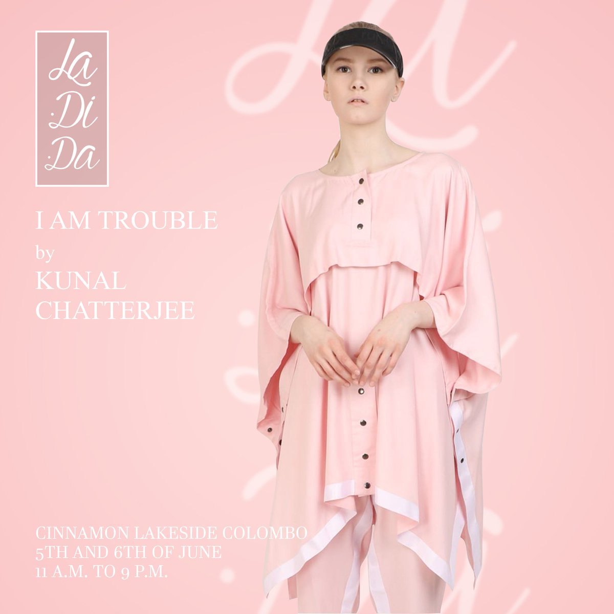 LaDiDaCmb's tweet photo. Meet our designer of I am trouble - Kunal Chatterjee at La Di Da Colombo 2018! 
5th &amp; 6th of June 
Cinnamon Lakeside Colombo

Check out here - https://t.co/7H58Ys5oXT

Entry fee : 200LKR

#colombo #SL #Ceylon #highfashion #designerenclave #style #bridal #indowestern https://t.co/tPBwt5MSrc