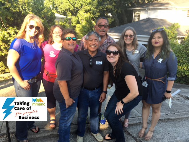 mmanc_org's tweet photo. It's Public Service Recognition Week! Check out Region 2 Co-Chair Joanna Altman with her City of Vallejo colleagues at National Night Out. We want to see where YOU take care of the people's business. Post a photo of you/your coworkers using the hashtag #TCPB! #psrw2018 #PSRW https://t.co/JckBYgIBxw
