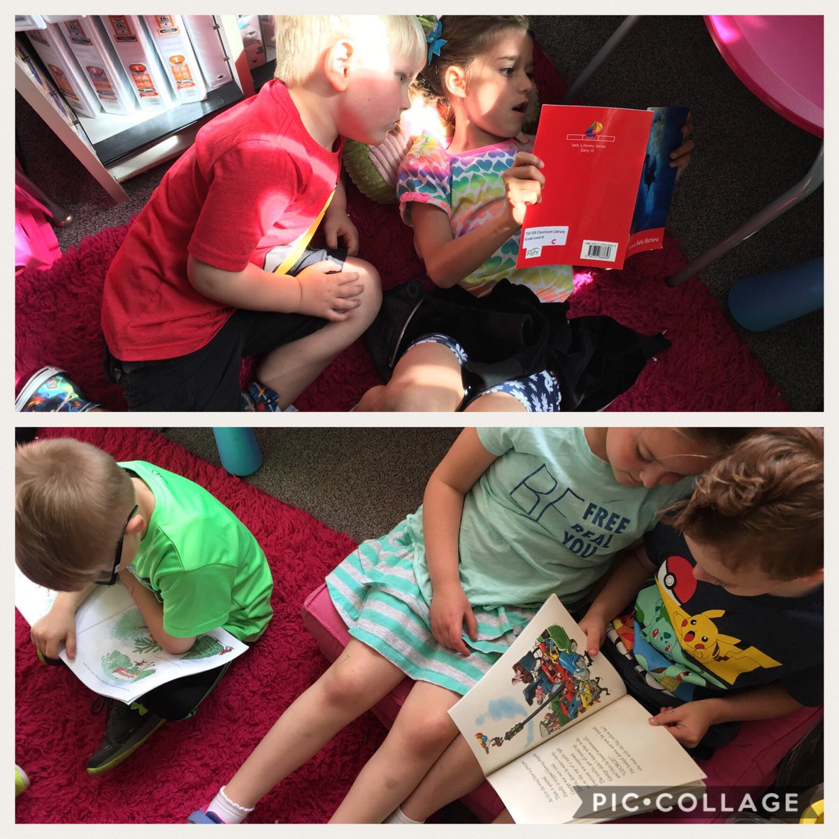 MsStAmour's tweet photo. Reading is so much fun when you love the same books as your friends! #avidreaders #troyunion #OneTROY https://t.co/oJ0xftyJMV