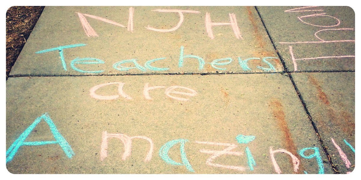 HopkinsNJH270's tweet photo. Happy Educator Appreciation Week from the NJH Gender and Sexuality Alliance! #ThanksEducators #NJHPRIDE 🌈 ❤️ https://t.co/6XM3hCH4wg