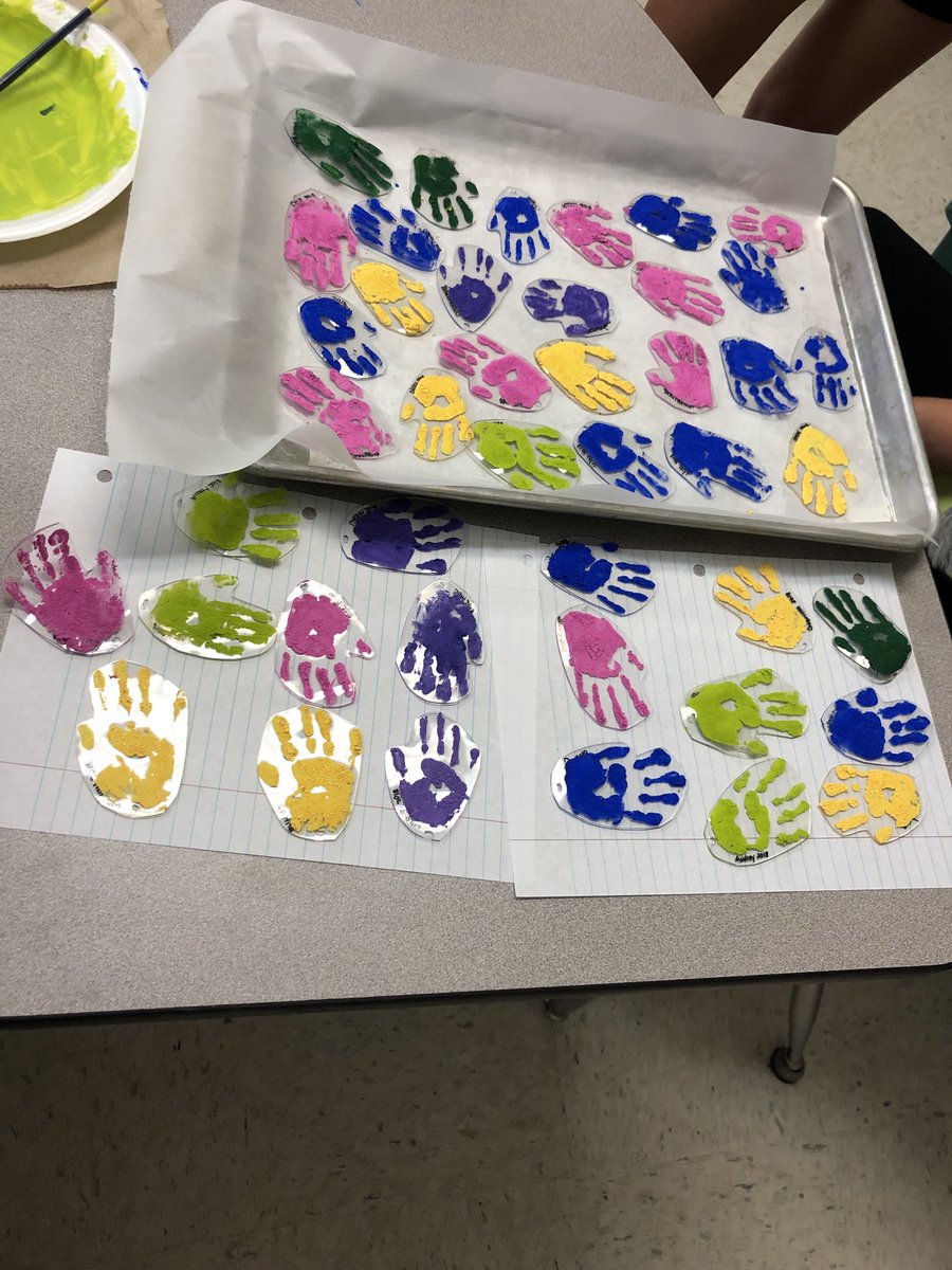 shrinky dink handprint