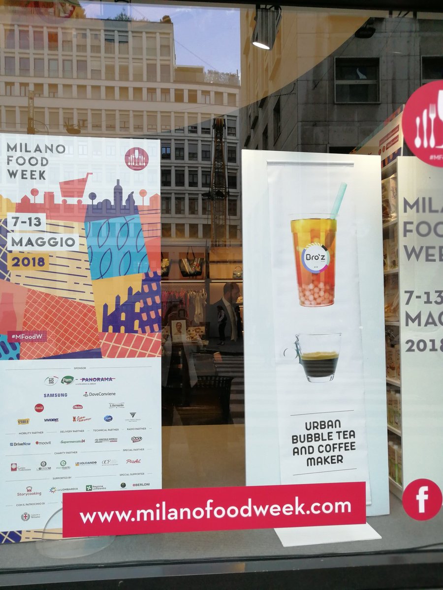 We are ready! #brozmilano #bronzallure #brianebarrybuilding #milanofoodcity #milanofoodweek2018 #bubbleta