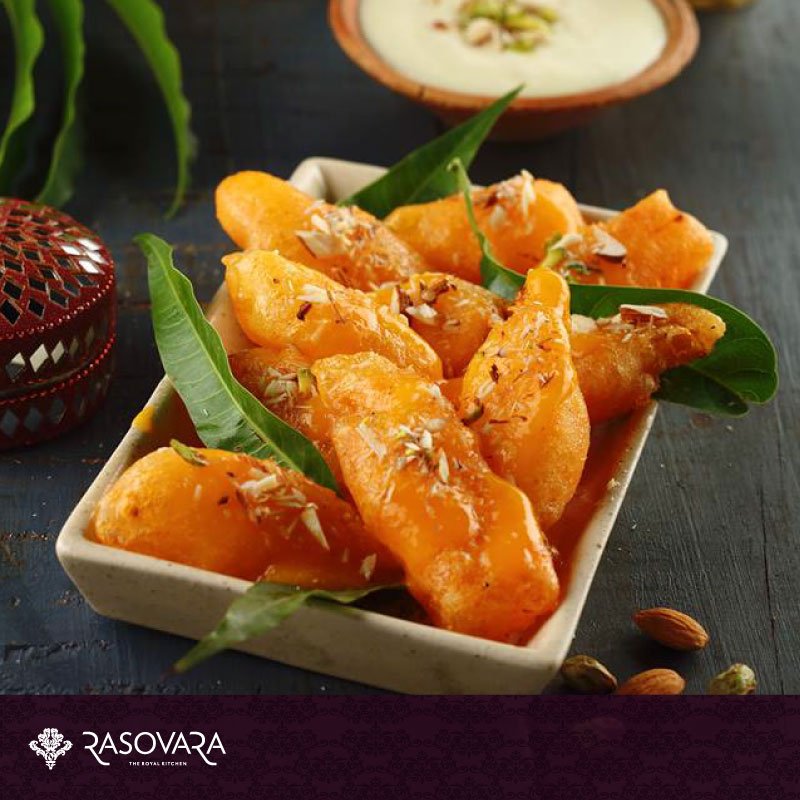 Rasovara's tweet photo. With the taste of aam and the delightful crunch of the perfectly made Jalebi, what's not to love about our #Aamlicious special Hapus Jalebi?

Try it at Rasovara today, give us a call to reserve your table here: 080 2213 3400

#AamliciousRasovara #OnlyatRasovara #KingofFruits https://t.co/uTs3ntpXVu