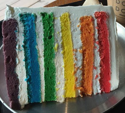 Tartasyotras's tweet photo. Tarta arco iris para el día del orgullo LGTBI. https://t.co/EHCQeqQ7VP https://t.co/u1up72Hz94