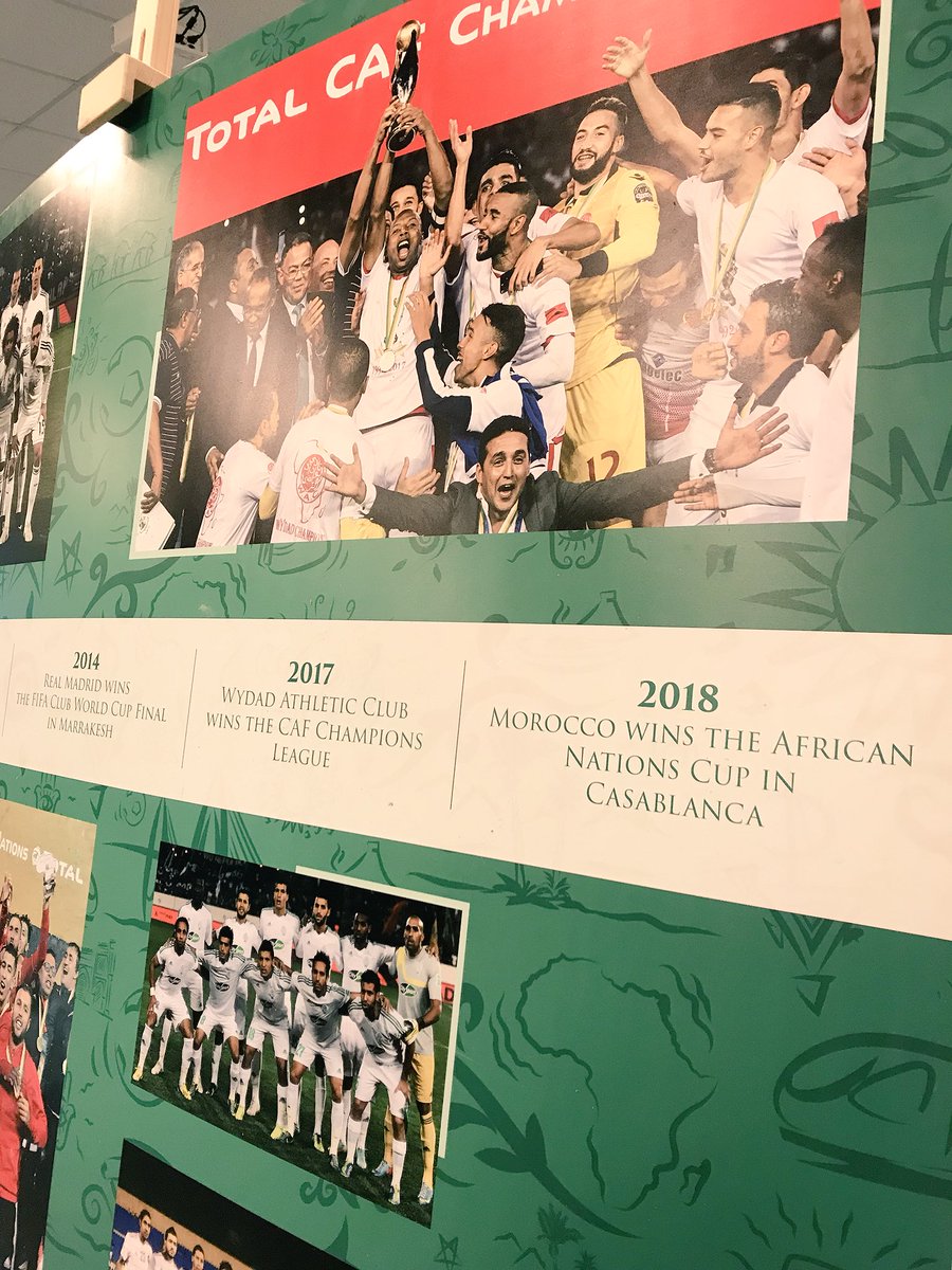 Morocco2026_EN's tweet image. #HostCities | #Tangiers 📍

#Morocco is a country rich in football history, and as media arrive at the Stade Ibn Batouta they are welcomed by a timeline of #Morocco success, both past and present 🙌🏼

#Morocco2026 🇲🇦
