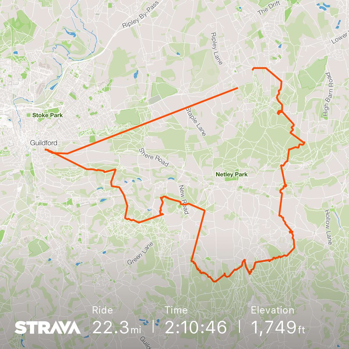 splashmaps's tweet photo. We pitched @Strava against some string to see which is better for #planning and most accurate on distance. Story told in 1 minute thanks to @YouTube & @esplorio #SurreyHills #CircularTrail #NorthDowns #Mountainbiking https://t.co/kgw0yYacIW https://t.co/eTYYnt0YKX