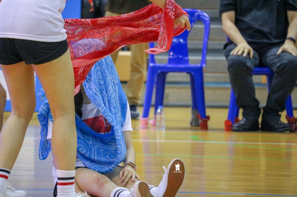 T033umaru_'s tweet image. ม่านมุกกับวิ่งเปรี้ยวในตำนาน!? 
อันนี้คือหลังจากโดนมิ้นและพิมไล่ สภาพเป็นงี้...
น่าเอ็นดูจริงๆ
5555555555555555555555555555555555555555555555555555555555555555555555555555555

#Sweat16 #GoSweat
#MahnmookSweat16