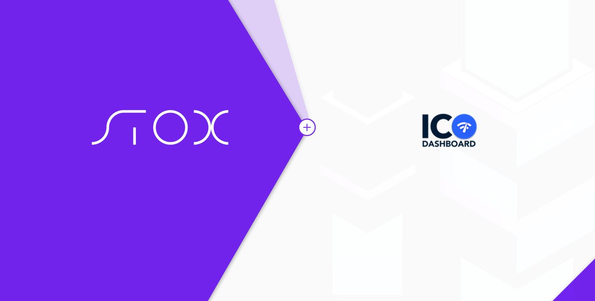 stx_coin's tweet photo. #Stox Partners with #ICODashboard to Launch a Series of #Predictions Read all about it here https://t.co/RgeyMtP3V9 https://t.co/HbX4bG0b55