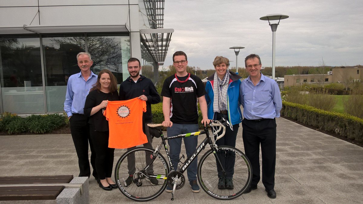 CalQRisk's tweet photo. Every year we make several donations to a chosen charity. Our chosen charity this year is Cycle Against Suicide (@CASuicide). Chris took part in the 10 day cycle which started on April 28th, and we're delighted to support such a good cause! https://t.co/IodAnIzsju