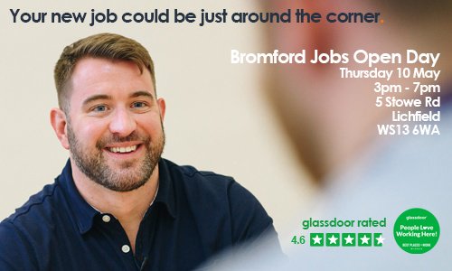 LifeatBromford's tweet photo. We're hosting an open day tomorrow for anyone wanting to hear more about the work we do within our communities and looking for their next job in one of our roles

Use the link below to find out more:

https://t.co/BWko3fd9EM

#Lichfield #Staffordshire #Jobs https://t.co/h1nUcZZh4U