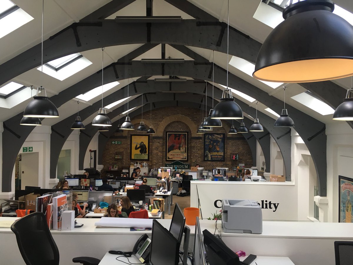 Some cracking wines <a href="/bibendumwine/">Bibendum</a> with the ever lively <a href="/Willielebus/">Willie Lebus</a> &amp; Andrew Shaw’s quieter Struddle as company. After bumpy ride there’s a sunny &amp; optimistic mood about the future in Primrose Hill HQ today...