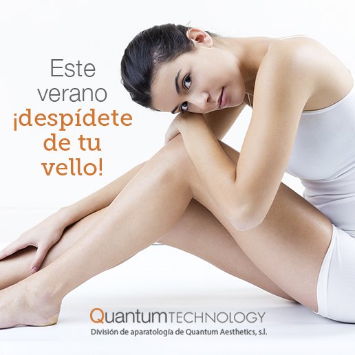 El verano está a la vuelta de la esquina, ¿qué tal si aprovechas para ofrecer el tratamiento de depilación láser con Flash X-Press Compact? goo.gl/KvT7Rd #depilación #depilaciónláser #quantumtechnology