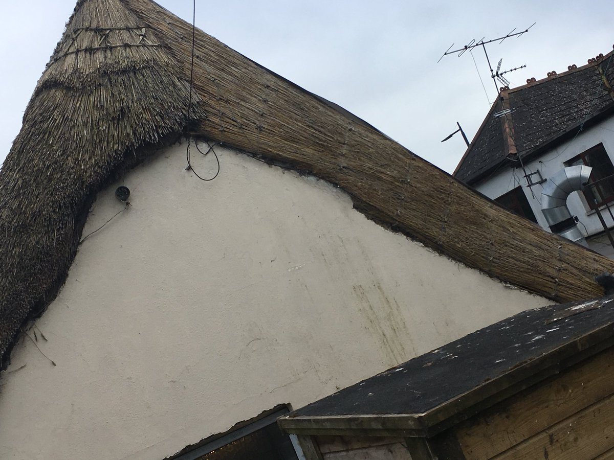 ThatchingLady's tweet photo. Just come back from a trip to Ireland #irishthatching #thatching #ireland https://t.co/GnFFqbDZrx