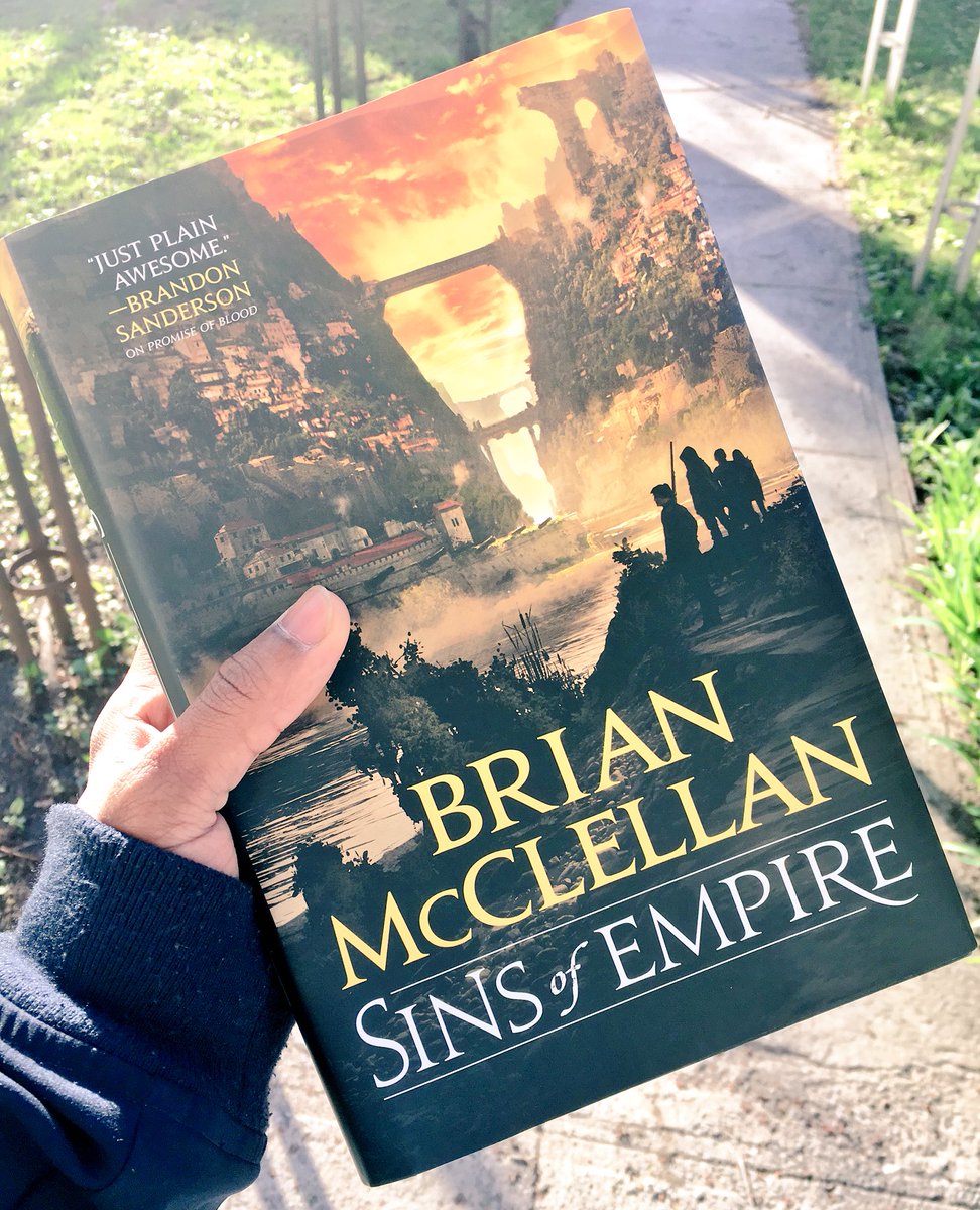 roarsandechoes's tweet photo. You know what they say... Never leave the house without a damn good book! π #sinsofempire https://t.co/XJCHalYYZL