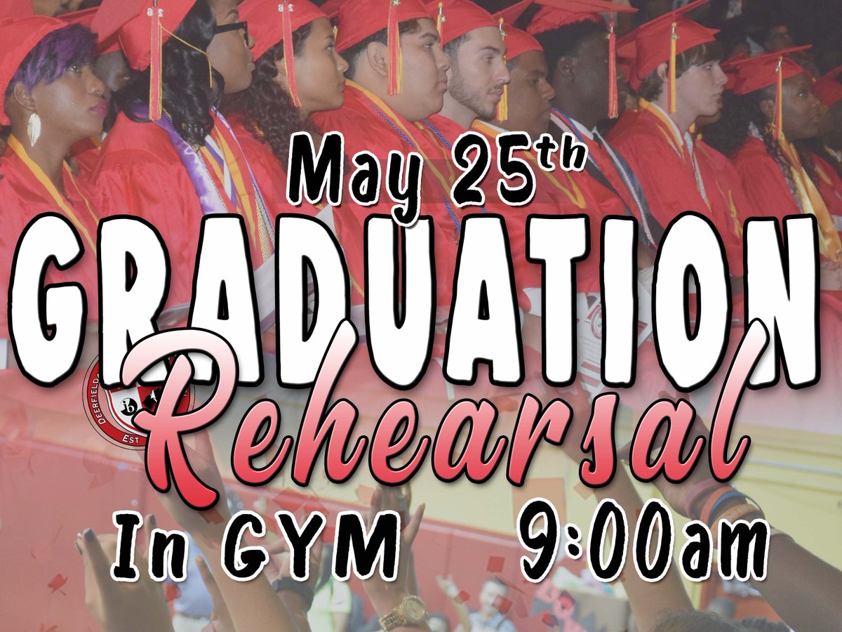 DBHSpathfinder's tweet image. #Seniors this is a mandatory rehearsal prior to your #Graduation so be sure to save the date on your #Calendar as this event will be here in a few weeks