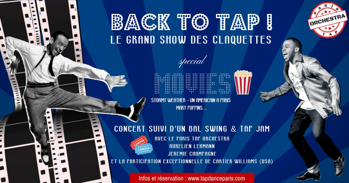 tapdanceparis's tweet photo. @BintilyDiallo Bonjour Bintilly, je souhaiterais vous inviter au spectacle de claquettes BACK to TAP réunissant les stars actuelles du Tap Dance, ce dimanche 13 mai à 17h au Hasard Ludique (Paris 18eme). Voici les infos sur le show : https://t.co/n4EoTbpZyR https://t.co/OR78s0uGJc