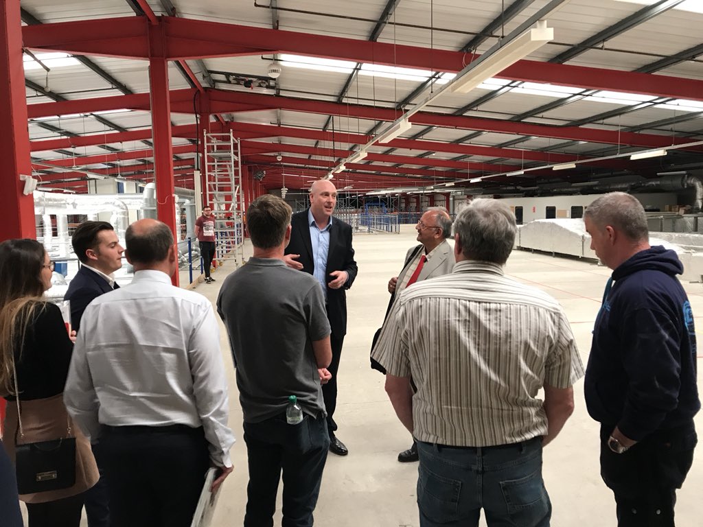 SSAIB's tweet photo. What a way to finish #NorthRM!
Three representatives from @OrisecLtd - including our guide John - give our attendees a tour of their fantastic facilities before lunch is due to be served.
#SSAIB #Security #FireSafety #MannedServices @BTGroup @GleaveMedia @alpenwest https://t.co/k23dqO3sQD