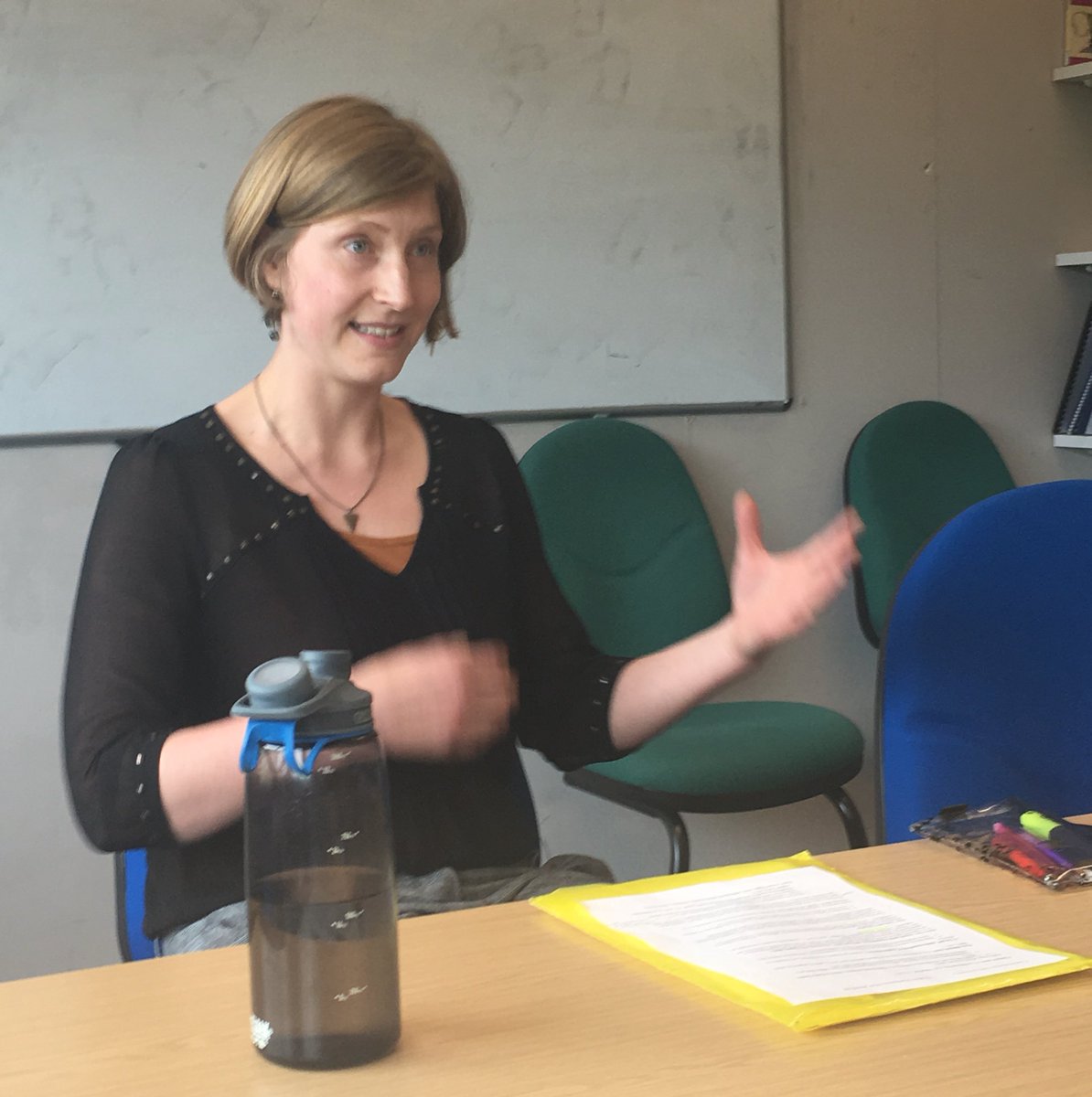 EpistInnocence's tweet photo. Our very own @SophieStams is giving today’s Work in Progress seminar at Birmingham, with a paper titled ‘Confabulation and Narrative’. https://t.co/ya3FabtVLg