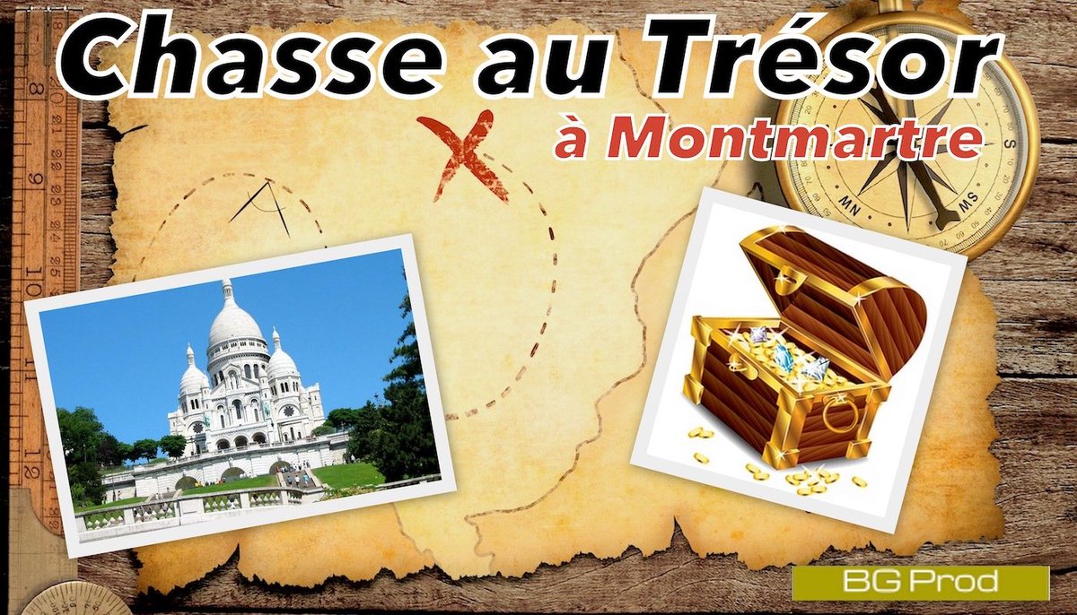 Billetsgratuit's tweet photo. Participez à notre nouvelle Expérience Insolite "Chasse au Trésor à Montmartre" et gagner 2 menus gratuits dans un restaurant à Montmartre :)

Par ici les billets : https://t.co/19SyYFe1SG https://t.co/XvpfyfZR1a