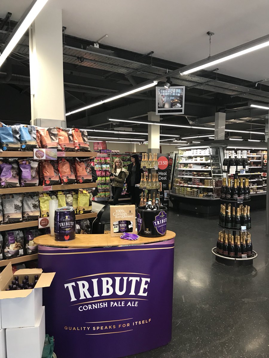 SABrewNational's tweet photo. Sampling this afternoon at M&amp;S Dartmouth https://t.co/wX24kfK1qQ
