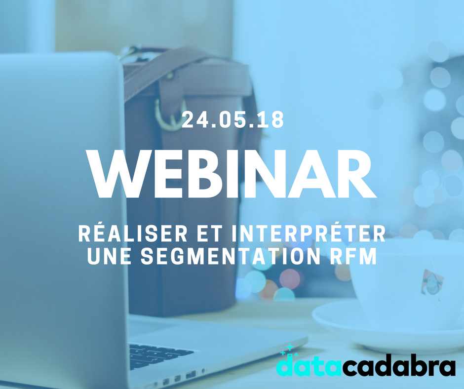 Data_cadabra's tweet photo. 💻WEBINAR💻 
Jeudi 24 mai, assistez à notre #webinar sur le thème « Réaliser et interpréter une #RFM avec datacadabra ». 
Inscription et renseignement : contact@data-cadabra.fr. 
#SolutionSaaS #AnalyseDeDonnées #Marketing #data #IA https://t.co/bRxZDepbZC