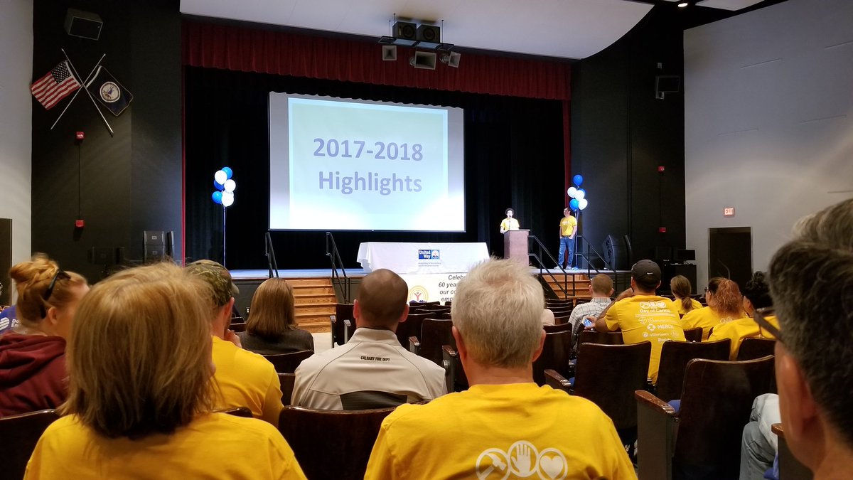 Big day! <a href="/UnitedWayHR/">United Way of Harrisonburg and Rockingham County</a> #DayofCaring2018 #ServiceAboveSelf