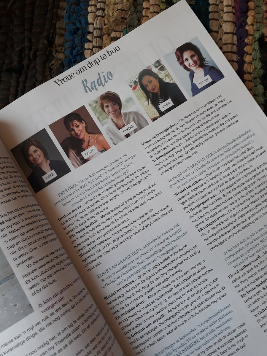 Geluk <a href="/finessetydskrif/">Finesse Voelgoed Tydskrif</a>  met julle 20ste verjaarsdag. En dankie vir die blootstelling.  Foto <a href="/AnthonyH_Photo/">Anthony Horak Photo</a>