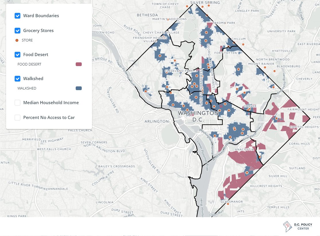 Dc Food Desert Map D.c. Policy Center On Twitter: "More Than 75% Of D.c.'s Food Deserts Are In  Wards 7 And 8 Https://T.co/Zffxz4Ikv3 Https://T.co/5Wkyc9A8Eq" / Twitter