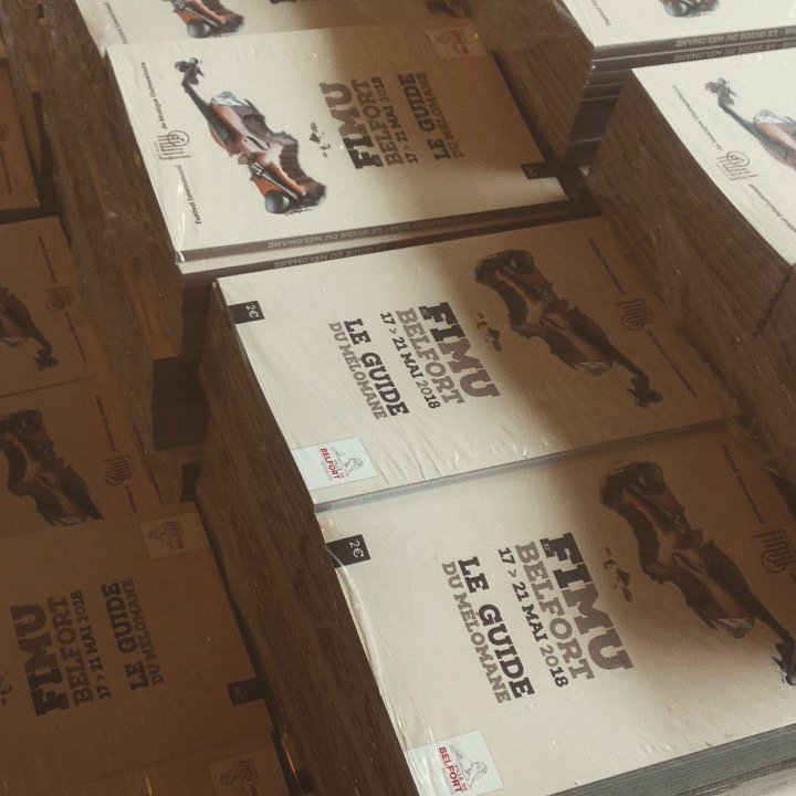 Les guides du mélomane sont arrivés. Ils sont actuellement disponibles à l’office de tourisme, et seront en vente à la boutique du FIMU pendant toute la durée du festival. 
<a href="/BelfortTourisme/">Belfort Tourisme</a> 
#FIMU2018