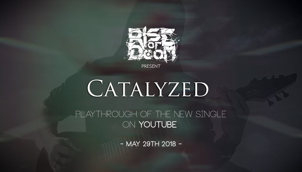RiseOfDoom's tweet photo. We look forward to seeing on next may 29th on Youtube for the release of our new single playthrough ! ;)

#RiseOfDoom #NewMusic #Playthrough https://t.co/o51k4C4Bco