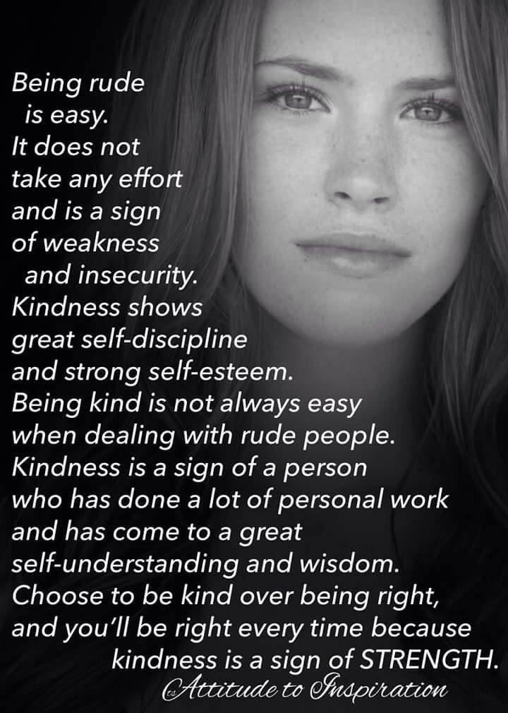 WaundersDotCom's tweet photo. Kindness is a sign of strength | #BeStrong #KindnessMatters https://t.co/fhwJO8ahsD
