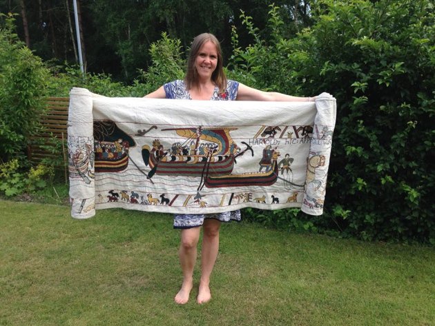 FenArch's tweet photo. We have to share the amazing work of #MiaHansson and her #BayeuxTapestry. Check it out out;
https://t.co/XlYEiZPXLP https://t.co/gnhDQtD0sA