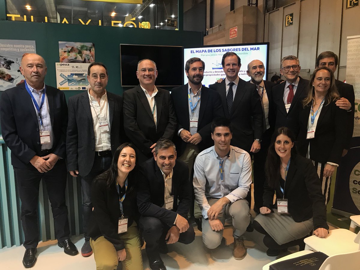 CEPESCA's tweet photo. Gracias a @mapamagob #OPPLugo @ArviInnovapesca #OPP71 @delbarcoalamesa #CofradíaPescadoresSanlúcar y #Cercopesca #OPPMarinaAlta y @_Balfego este #SG18 tiene mucho sabor a mar #MapaSaboresMar https://t.co/74ssmr1THb