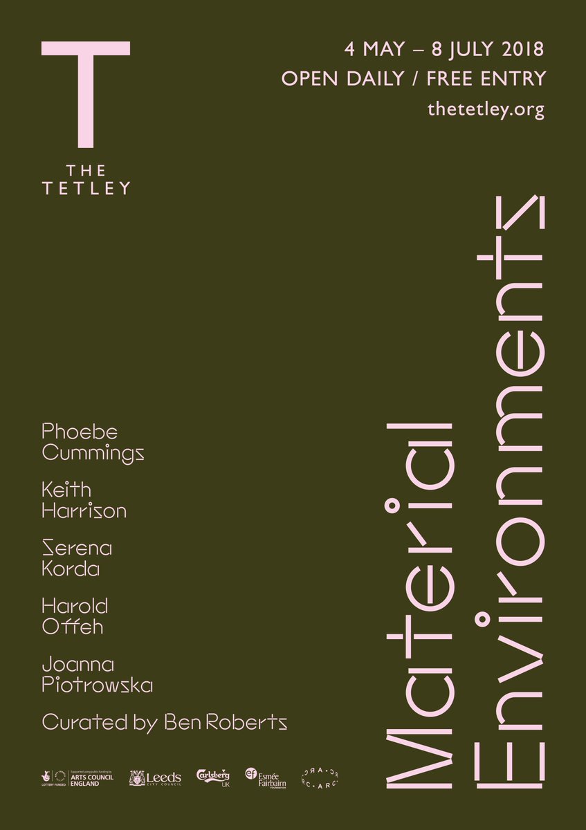 BA (Hons) Fine Art Reader Harold Offeh is exhibiting at @the_tetley alongside 4 other artists in their latest exhibition Material Environments. Harold will be showing a selection of his videos from the last 20 years, as well as performing live throughout the exhibition.