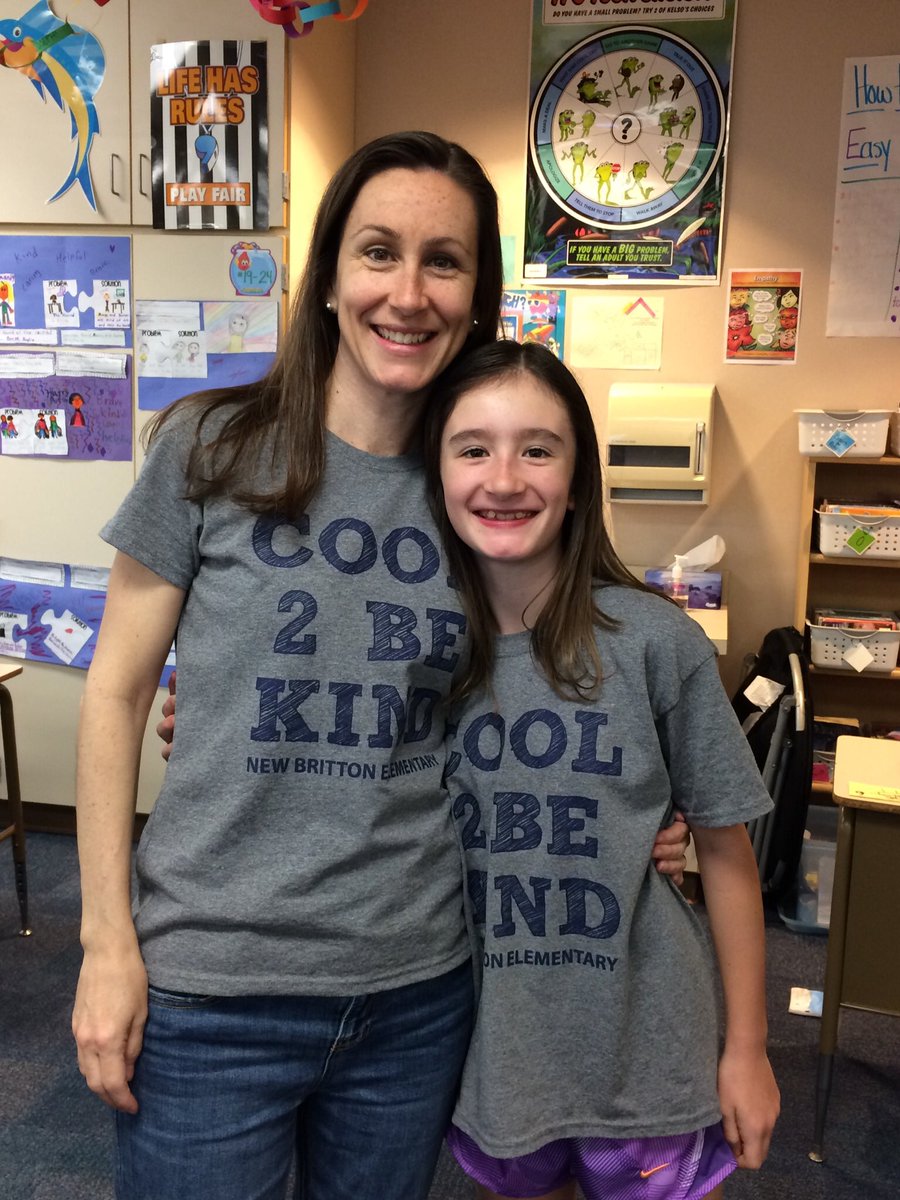 CarrieHower's tweet photo. It’s Cool 2 Be Kind at New Britton! #Cool2BeKind https://t.co/1Ckg52gzyb