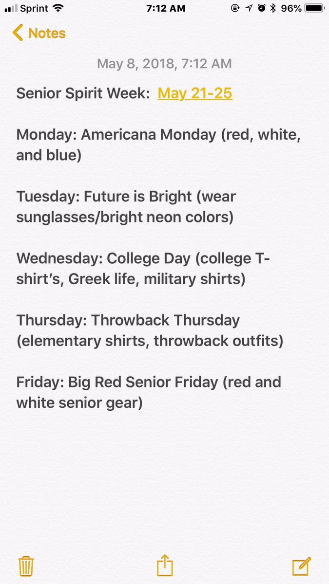 ph_2018's tweet photo. Here's our spirit week days!! https://t.co/Ifa4IfSSO0