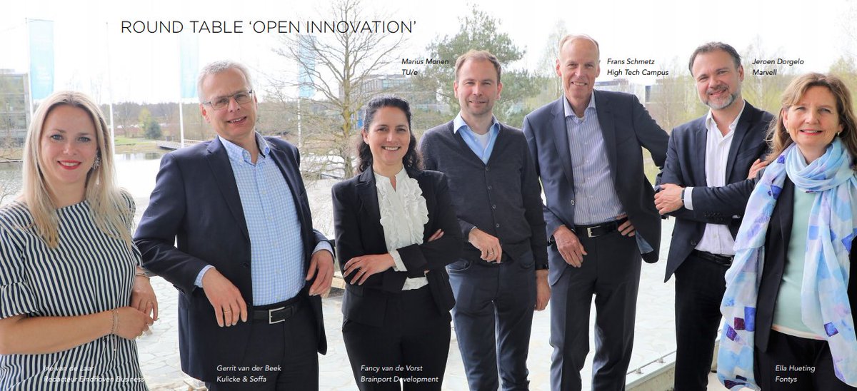 Brainport_ehv's tweet photo. Wat betekent #open #innovatie nu eigenlijk in de praktijk? Zes #Brainport #Eindhoven vernieuwers gingen met elkaar in gesprek over het thema onder leiding van @fancyvandevorst. https://t.co/Ipyd1m8KLx https://t.co/0mtFEtbSUq