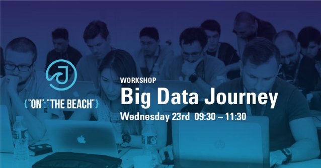 ThomasAzpitarte's tweet photo. Java on the Beach hits again! If you have a ticket to the event, then you shouldn't miss Javier de la Torre Medina. Learn how to populate and analyze your data lake from a variety of file and streaming sources #JOTB2018 #BigData https://t.co/m2Cu9pGLPO https://t.co/iK7WvELb3W