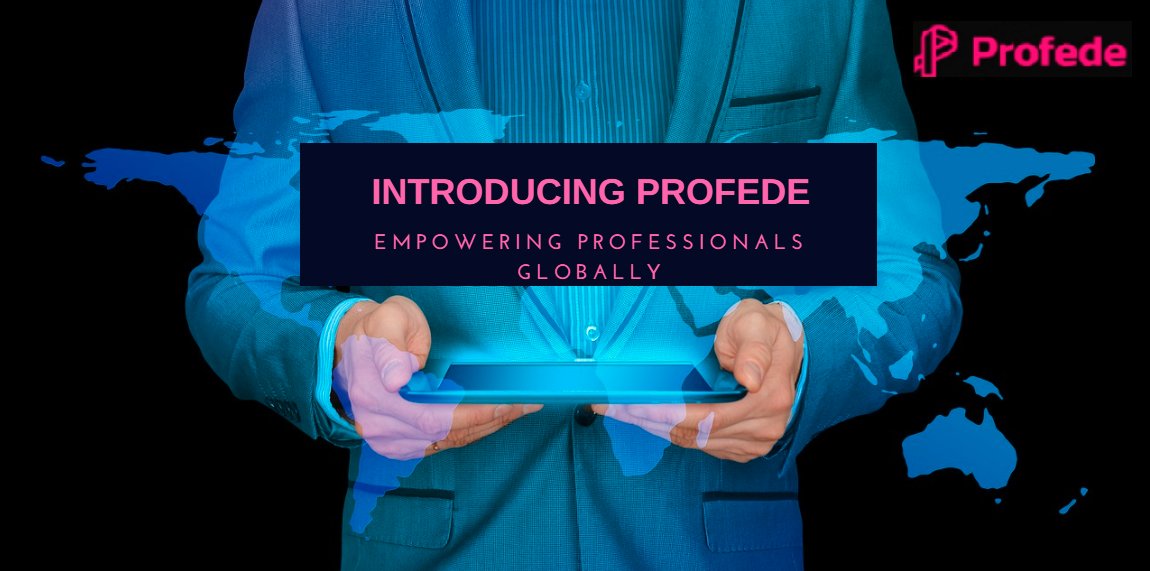 Introducing Profede: #Empowering #Professionals #Globally. Read more; ow.ly/Z85230jUw5Q

#Profede #ProfessionalServices #Freelance #Influencers #JobSeekers #Recruitment #B2B