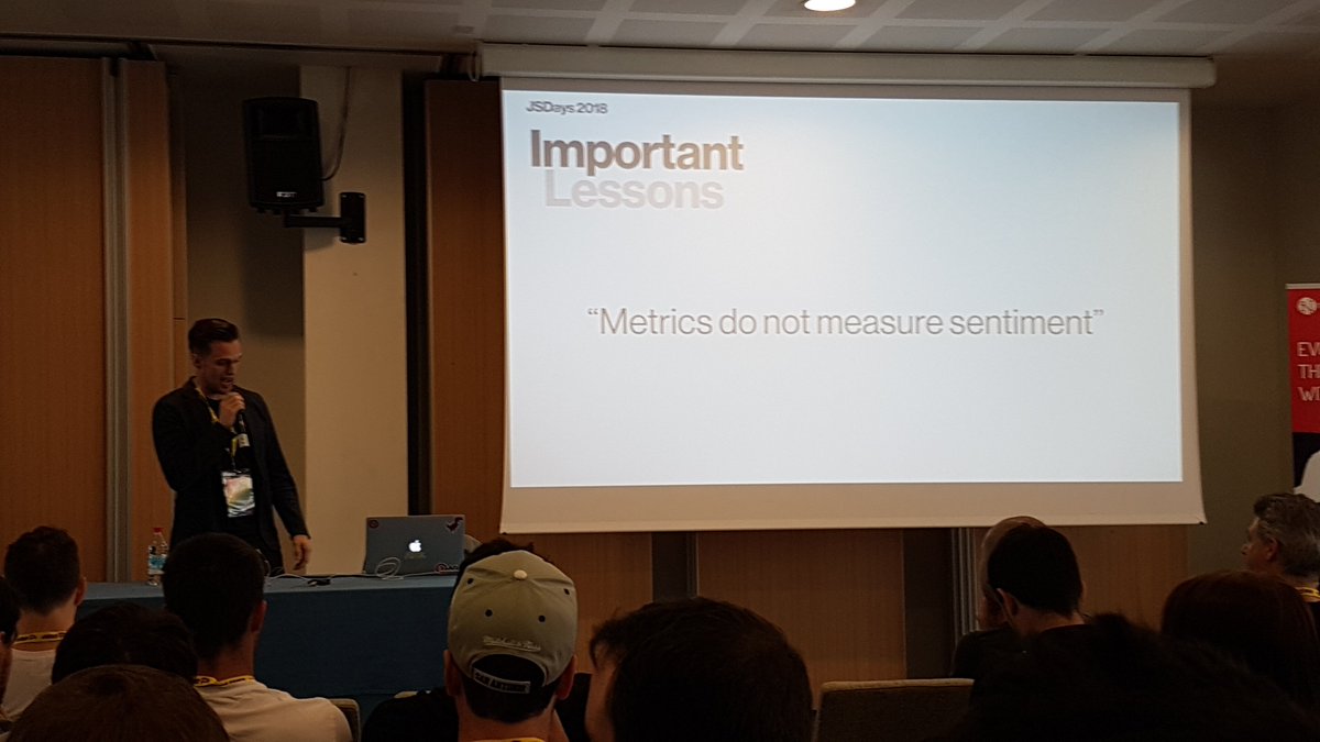 websolute's tweet photo. Oggi siamo a @jsconfit, la conferenza internazionale dedicata a sviluppatori #javascript, inaugurata questa mattina da @ZackArgyle, engineering manager di Pinterest, con uno speech sul potenziale delle #mobilewebapp.
#jsday https://t.co/Pkt3NuV8Ku