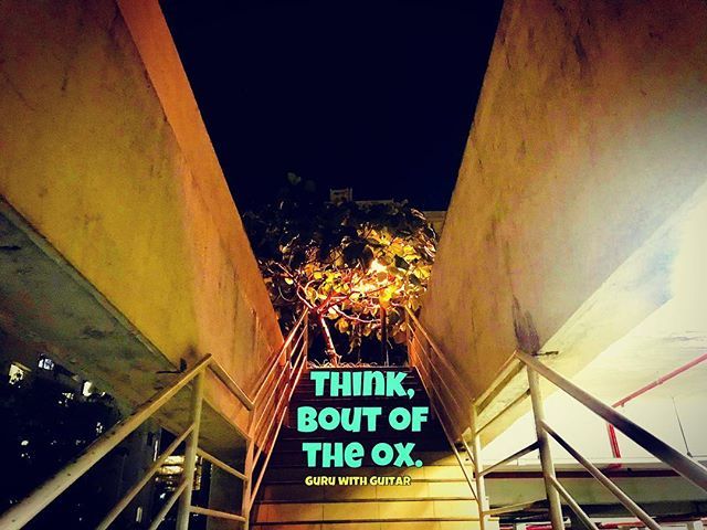 vikrmn's tweet photo. Different? Caption: Think, Bout of the ox. #guruwithguitar If our of the box is so common, BOut please. #vikrmn #photography #iphone7 #iphone #quote #quotes #quoteoftheday #corpkshetra #corpsutra #author #sydney #australia #writer #vvca #motivation #life… https://t.co/j7HstBrQQz https://t.co/44X5JL0HY9