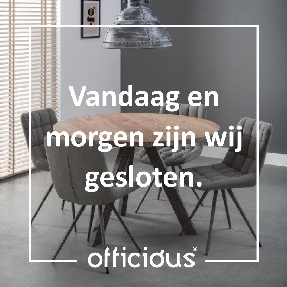 ❗Vandaag en morgen zijn wij gesloten. 

✅  officious.nl 
✅  info@officious.nl
❌  078 303 1330

#Hemelvaartsdag