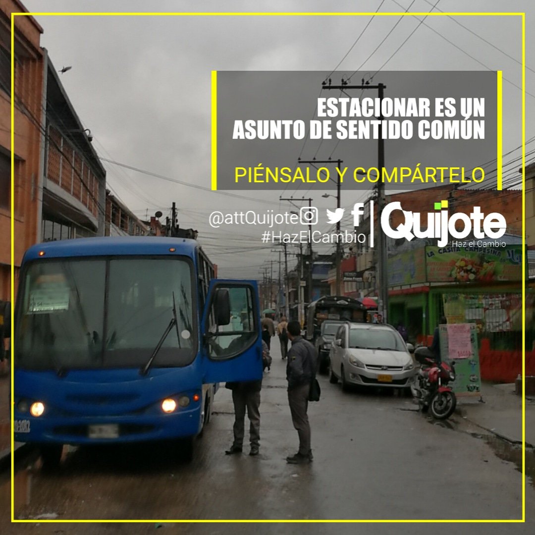 attquijote's tweet photo. El espacio público es de todos. Estacionate en lugares permitidos y pensando en la movilidad de todos.
#HazElCambio #movilidad #reglasparatodos #civismo #espaciopublico https://t.co/5UTHIPPwPg