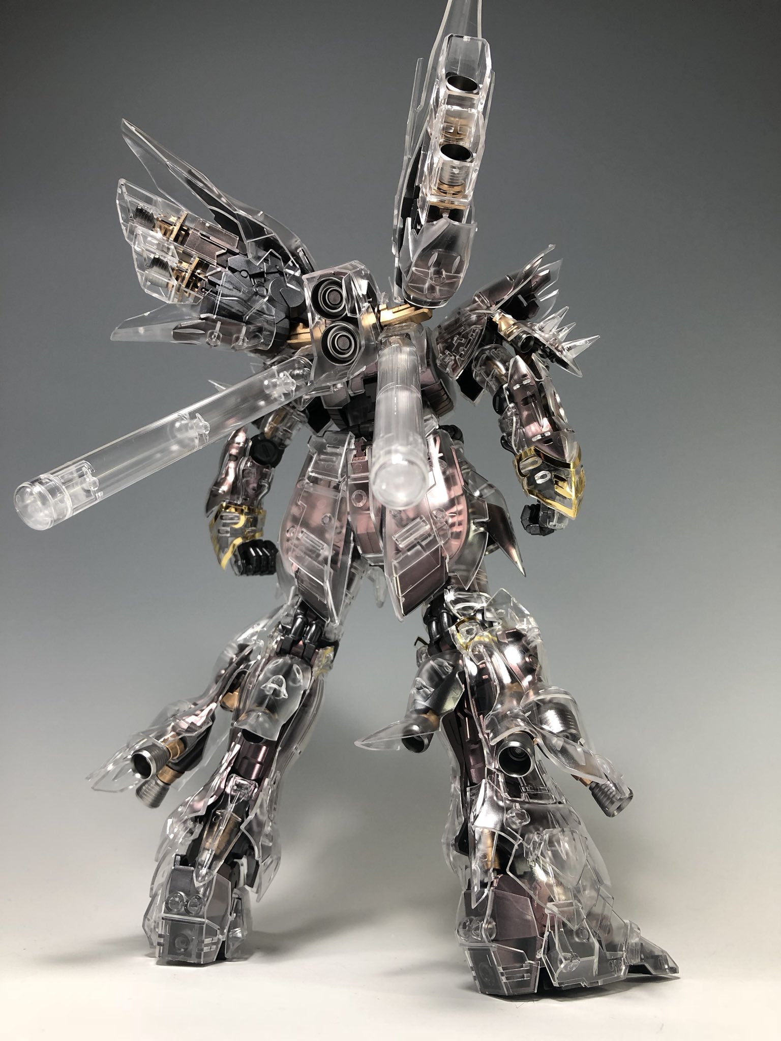 mg 未組立　シナンジュ　メカニカルクリア　水転写デカール付き mg 未組立 シナンジュ メカニカルクリア 水転写デカール付き mg