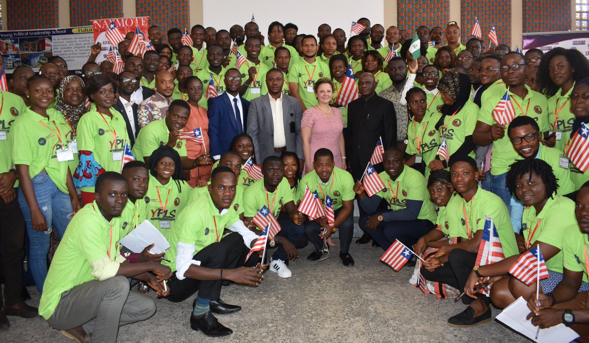 Naymoteliberia's tweet photo. Cross section of participants at the #YPLS Semester five. @LiberiaDecides, @OSIWA1, @NEDemocracy, @EJarwolo, @Aaron2bright, @joshcleon https://t.co/IECA2cXn31