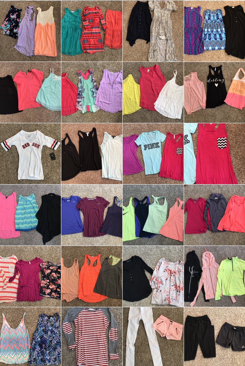 baileyvickroy's tweet photo. But really... someone come buy all of these! And there’s more! xs and s! https://t.co/hgJeSbOdGt