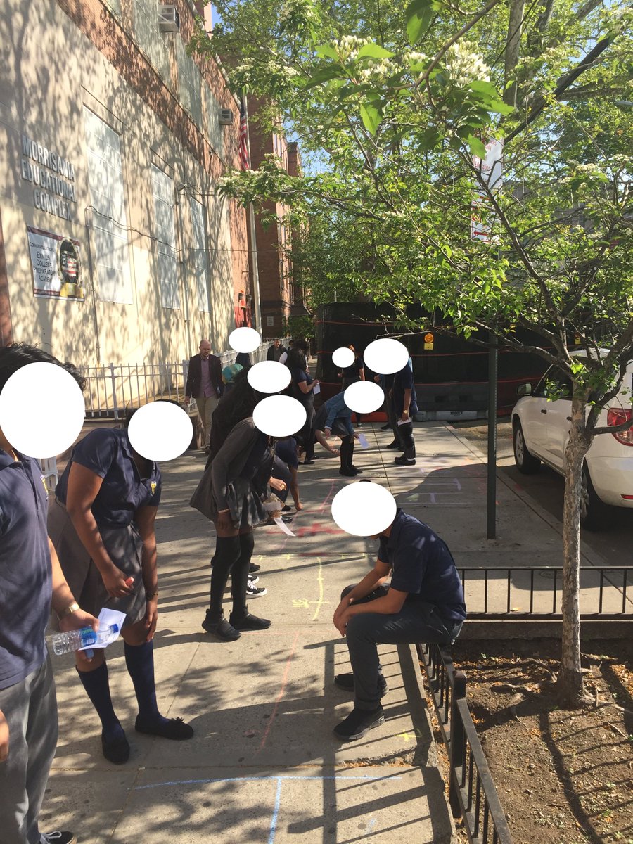 _b_p's tweet image. Today: Graphing trig functions #SidewalkMath #alg2chat